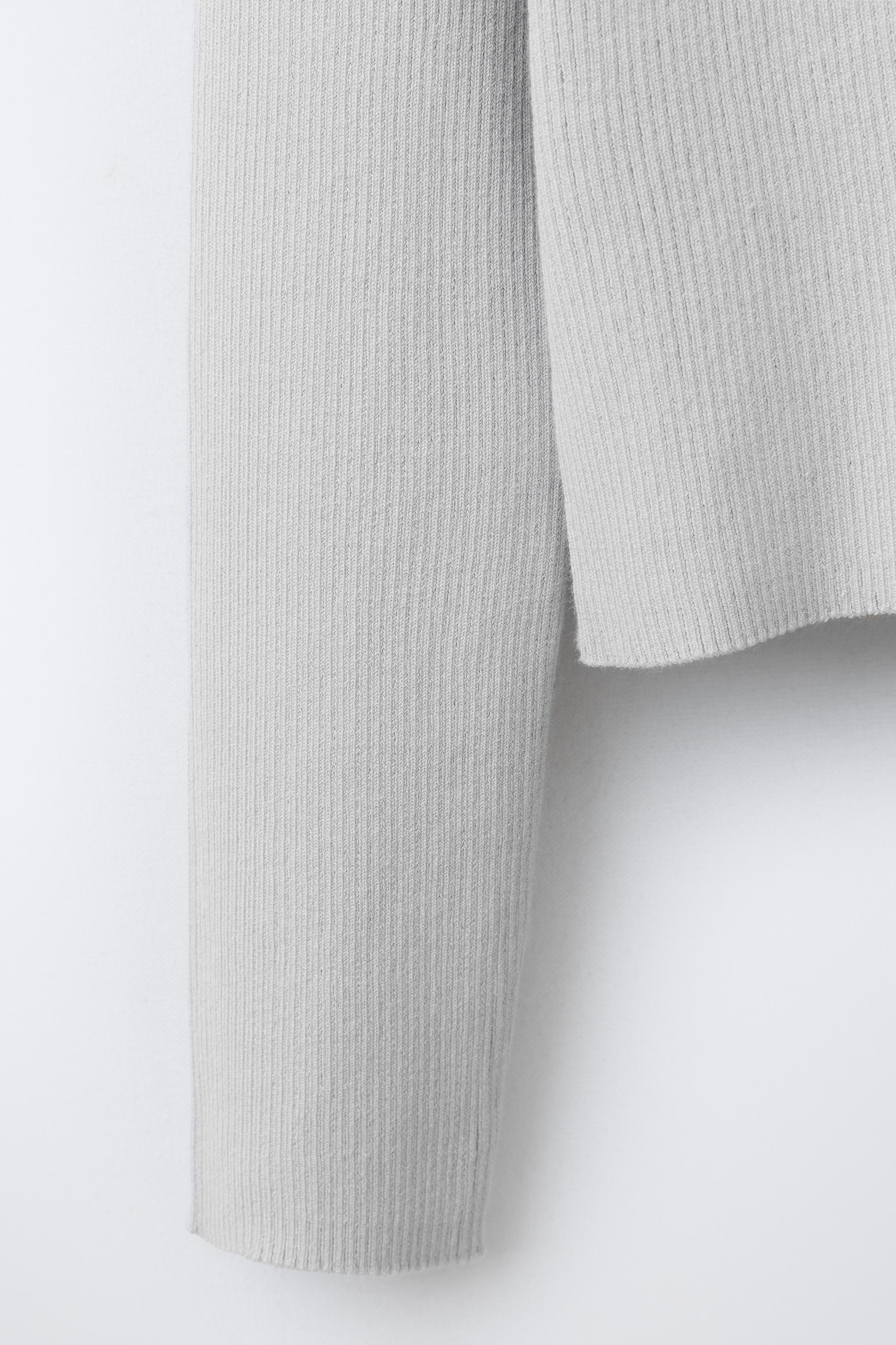 GILET EN MAILLE CANNELÉ